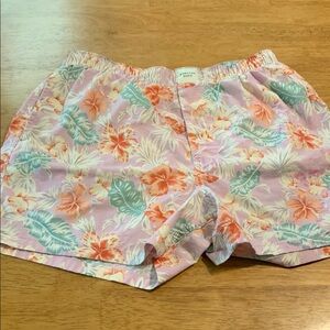 American Eagle Outfitters Pink and Orange Athletic Shorts